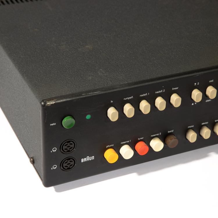 Bild 1 zu Objekt, Preamplifier with SQ decoder, CSQ 1020, Dieter Rams, Braun, K-15O 56