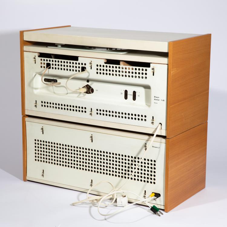 Bild 4 zu Objekt, Anlage Atelier 1-81 mit Lautsprecher L 1, Dieter Rams, Braun, K-15O 2