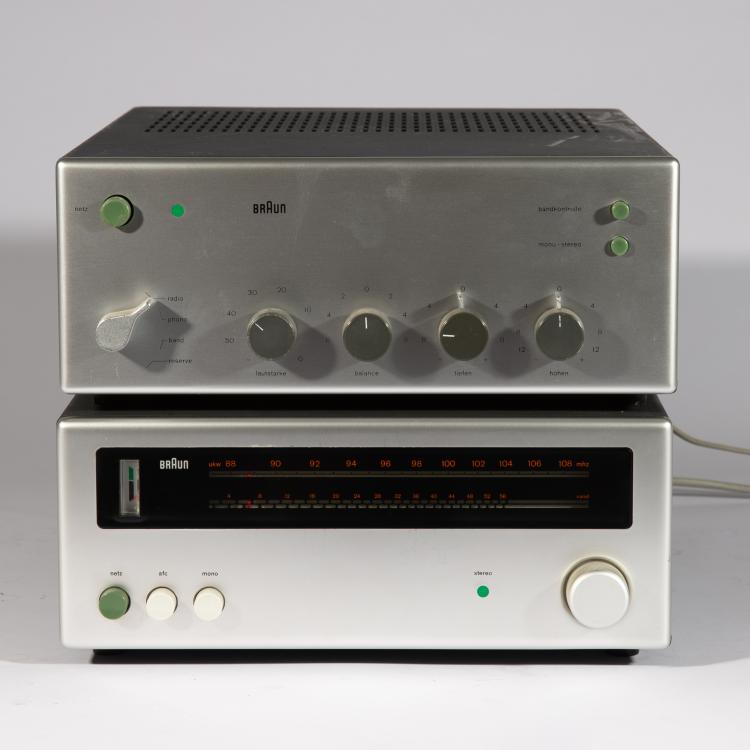 Bild 1 zu Objekt, Receiver CE 250/1 + Amplifier CSV 250, Dieter Rams, Braun, K-15O 35