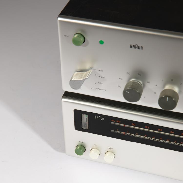 Bild 2 zu Objekt, Receiver CE 250/1 + Amplifier CSV 250, Dieter Rams, Braun, K-15O 35