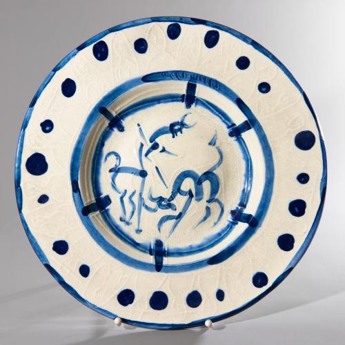 Teller aus der Serie 'La pique', 1950