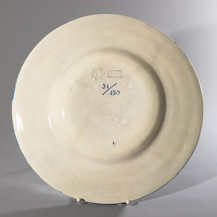 Bild 3 zu Objekt, Teller aus der Serie 'La pique', 1950, Pablo Picasso, Madoura, K-16B 367