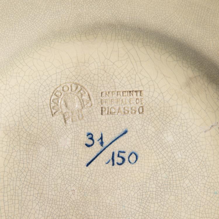 Bild 4 zu Objekt, Teller aus der Serie 'La pique', 1950, Pablo Picasso, Madoura, K-16B 367