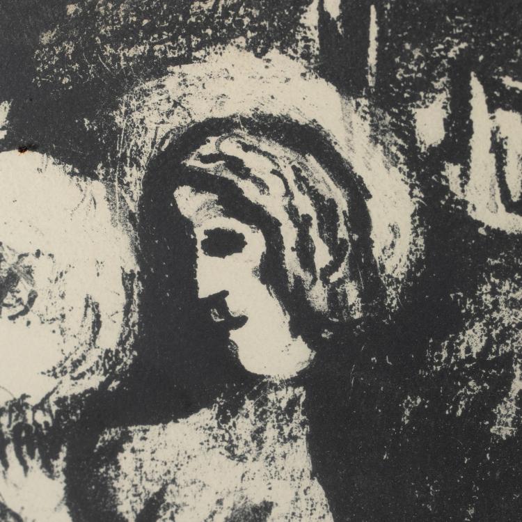 Bild 4 zu Objekt, Zustandsdruck zu 'Village gris', 1964, Marc Chagall, K-16B 386