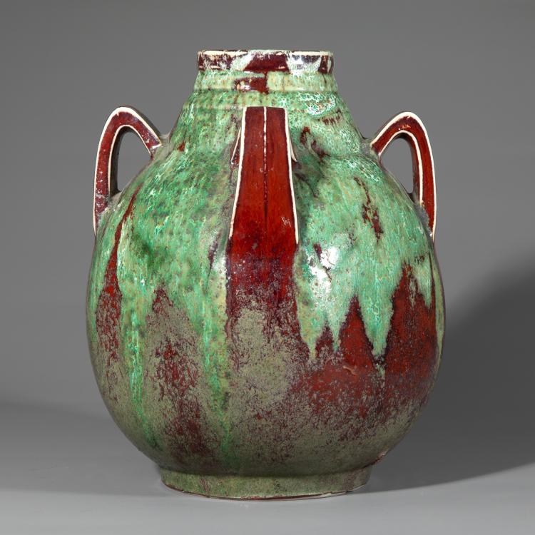 Bild 1 zu Objekt, Henkelvase, 1899, Glatigny, Atelier de, K-16A 208