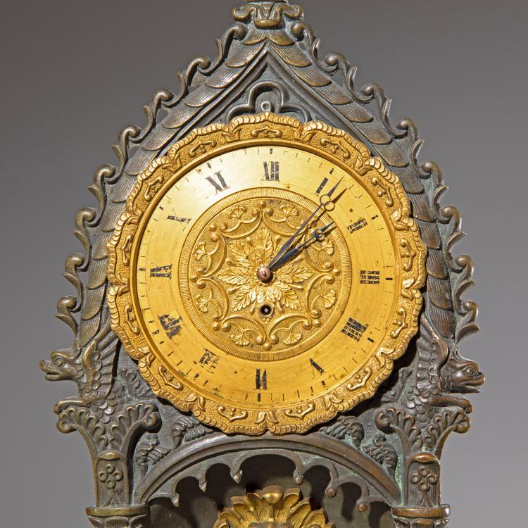 Bild 2 zu Objekt, Neo-Gothic fountain clock in Empire style, Frankreich, K-16A 50