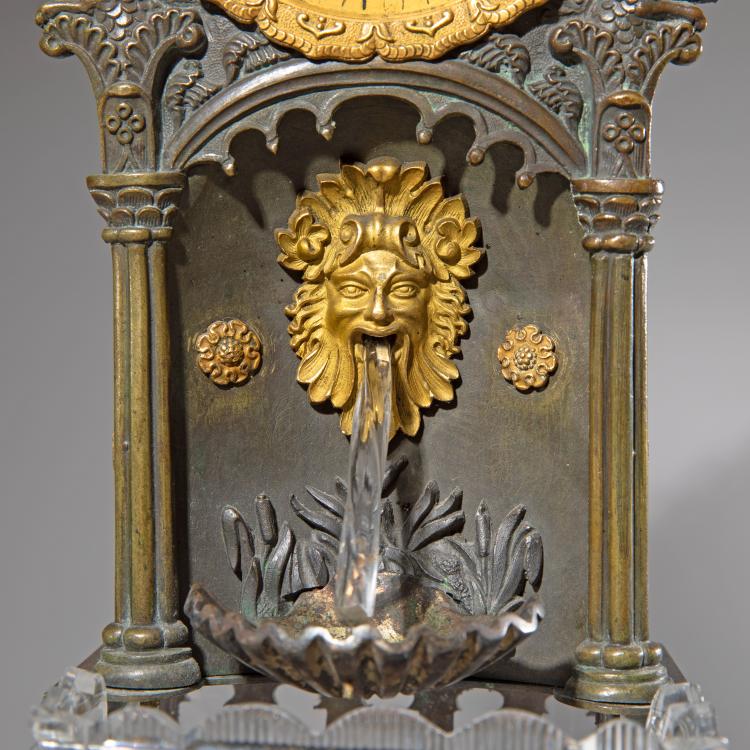 Bild 3 zu Objekt, Neo-Gothic fountain clock in Empire style, Frankreich, K-16A 50