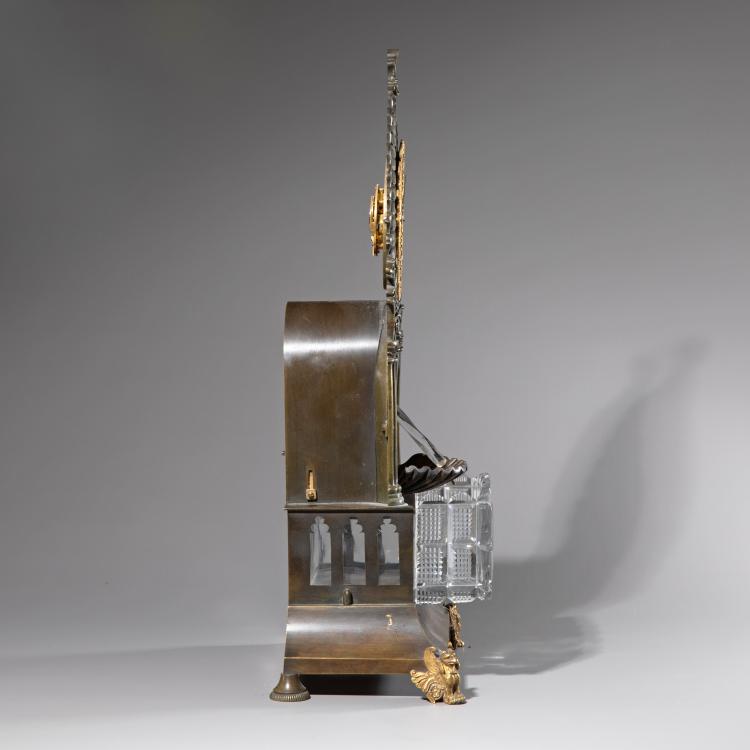 Bild 4 zu Objekt, Neo-Gothic fountain clock in Empire style, Frankreich, K-16A 50