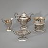 Four-piece silver service