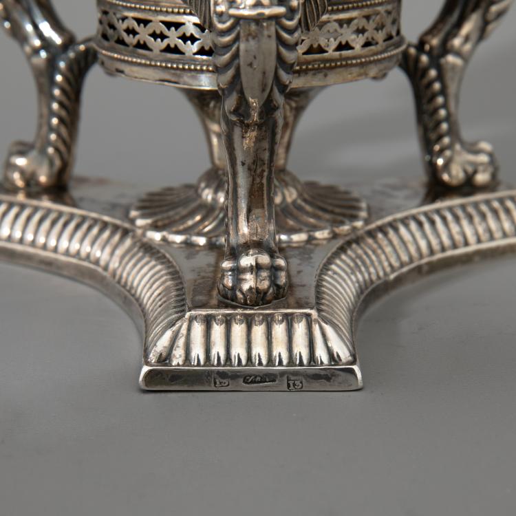 Bild 4 zu Objekt, Vierteiliges Silberservice, Hamburg, K-16A 94