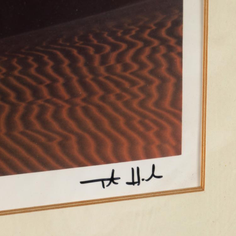 Bild 2 zu Objekt, Fotografie aus der Serie 'Expedition in k&uuml;nstliche G&auml;rten', 1976, Heinz Mack, K-16B 533