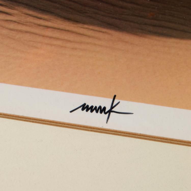 Bild 3 zu Objekt, Fotografie aus der Serie 'Expedition in k&uuml;nstliche G&auml;rten', 1976, Heinz Mack, K-16B 534