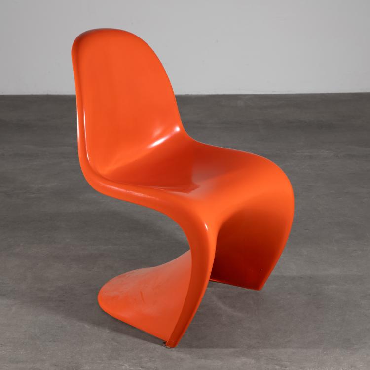 Hauptbild zu Objekt, Panton Chair / S Chair von 1971, Verner Panton, Fehlbaum Production / Vitra, K-16O 86