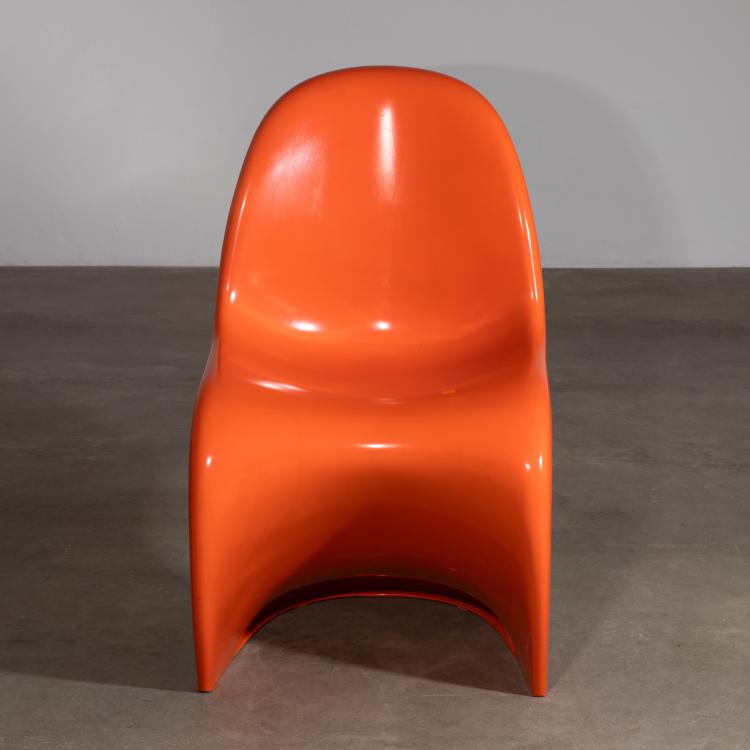 Bild 1 zu Objekt, Panton Chair / S Chair von 1971, Verner Panton, Fehlbaum Production / Vitra, K-16O 86