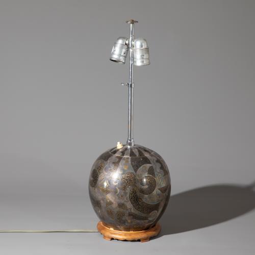 'Ikora' table lamp base 'Kongo', 1928
