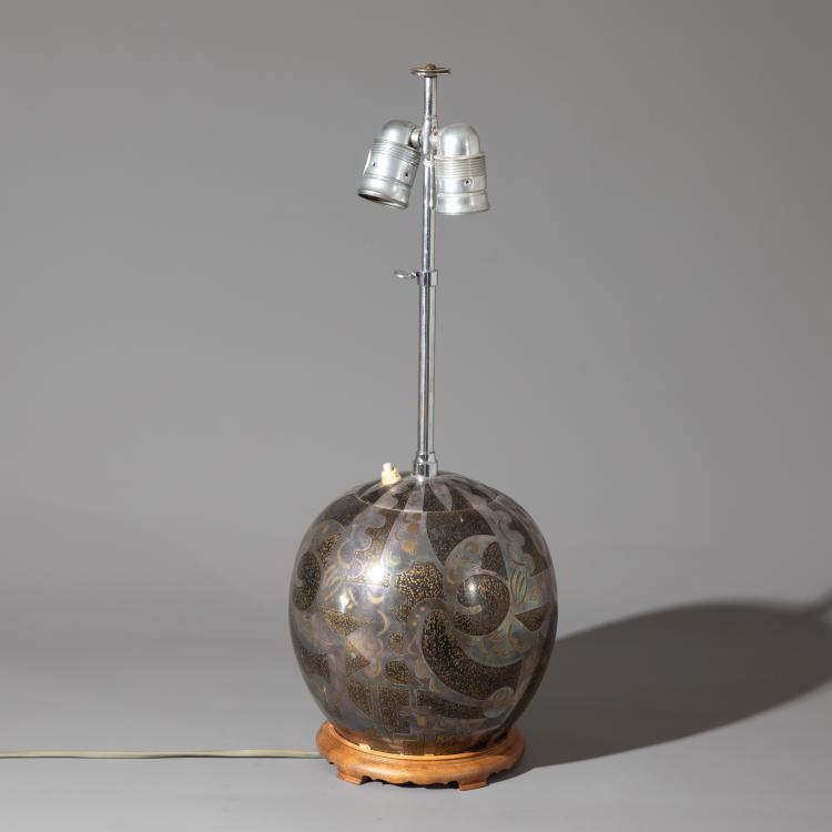 Hauptbild zu Objekt, 'Ikora' table lamp base 'Kongo', 1928, Paul Haustein, WMF, Geislingen, K-16A 82