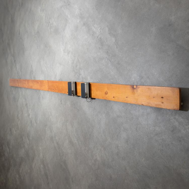 Bild 1 zu Objekt, 2 Wandleuchten Modell CP-1 + Wandleiste aus Les Arcs, Charlotte Perriand, K-16B 641