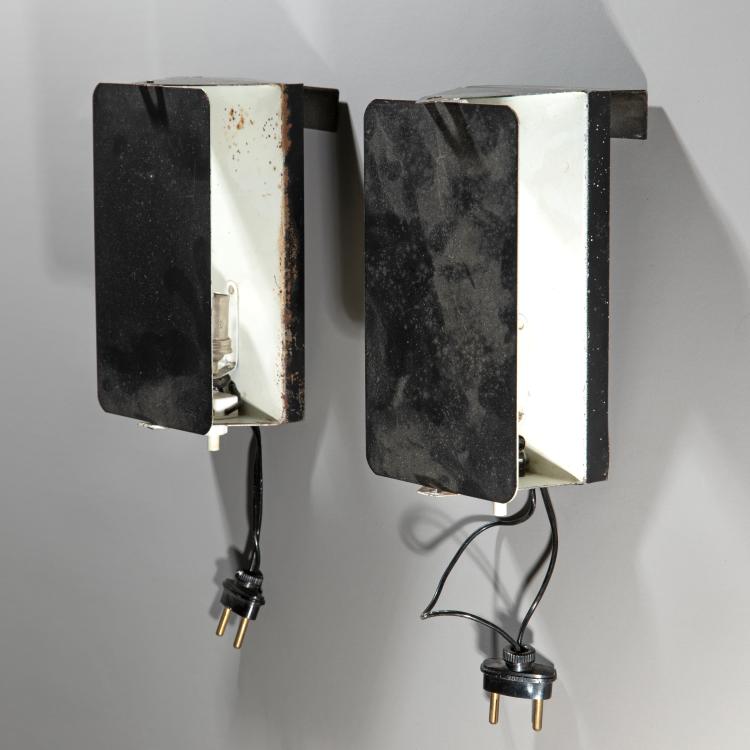 Bild 2 zu Objekt, 2 Wandleuchten Modell CP-1 + Wandleiste aus Les Arcs, Charlotte Perriand, K-16B 641