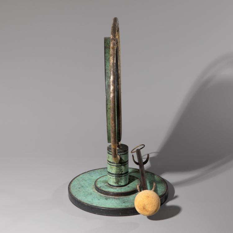 Bild 2 zu Objekt, 'Ikora' table gong with drumstick, Paul Haustein, WMF, Geislingen, K-16A 83