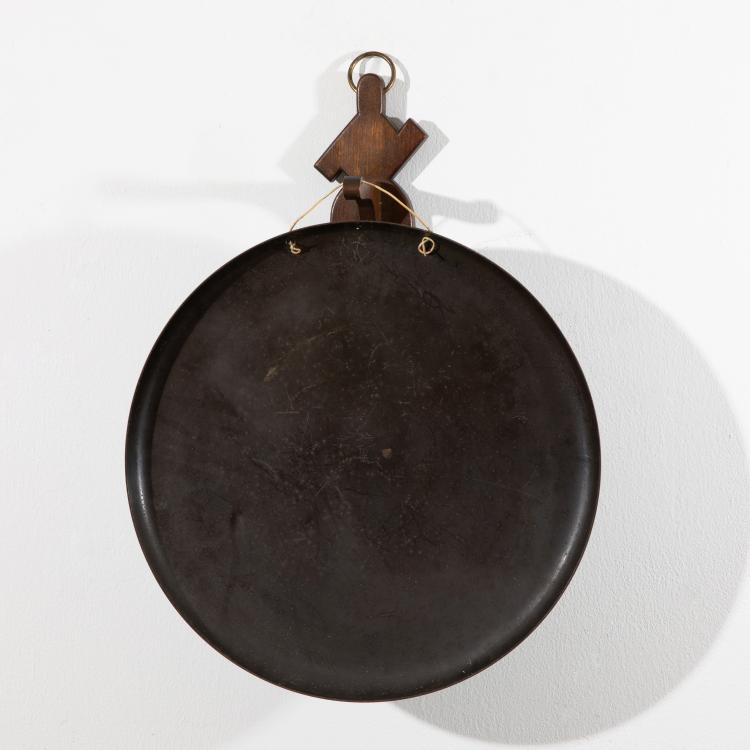 Bild 2 zu Objekt, 'Ikora' wall gong with drumstick, Paul Haustein, WMF, Geislingen, K-16A 84