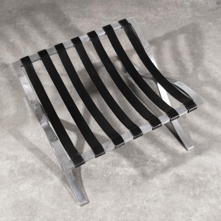 Bild 5 zu Objekt, Sessel Modell Barcelona mit Ottomane, Ludwig Mies van der Rohe, Knoll International, K-16B 560