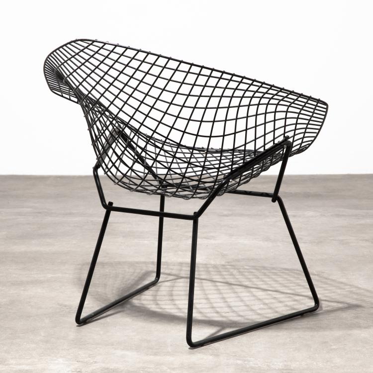 Bild 2 zu Objekt, 3 Sessel Modell Diamond, Harry Bertoia, Knoll Interational, K-16B 658