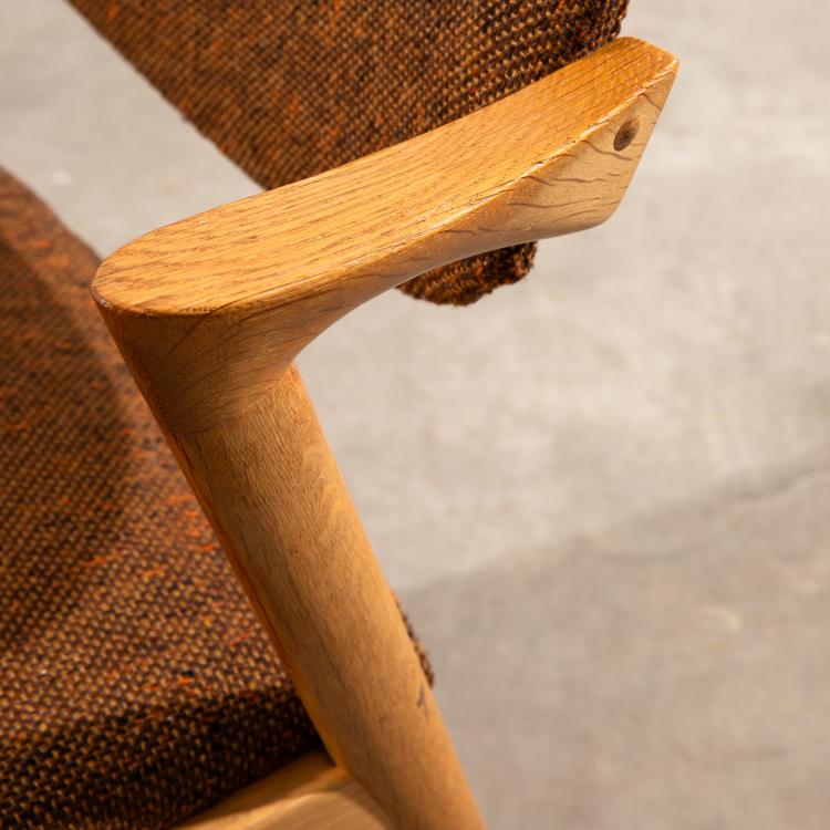 Bild 9 zu Objekt, 8 St&uuml;hle Modell 42 + Esstischen + 2 Einlegeplatten, Kai Kristiansen, Schou Andersen, K-16B 700