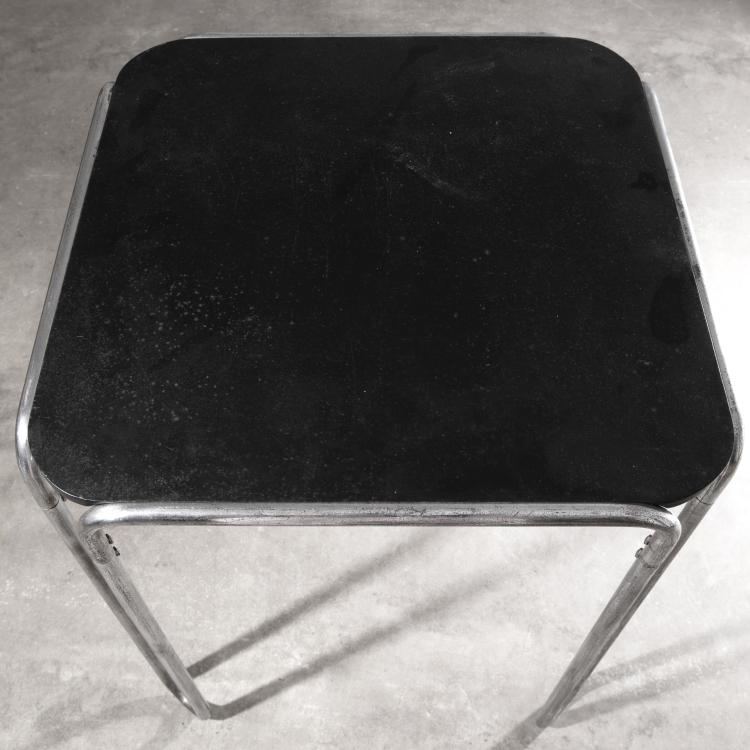 Bild 3 zu Objekt, Schlaufentisch Modell B 10, Sonderh&ouml;he, Marcel Breuer, Standard M&ouml;bel / Thonet, K-16B 551
