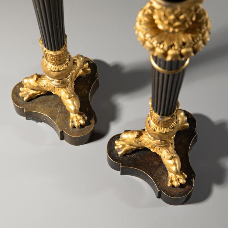 Bild 2 zu Objekt, Paar Restaurations Kerzenleuchter, Frankreich, K-16A 48