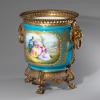 Large cachepot in the Louis XV style, 19th century