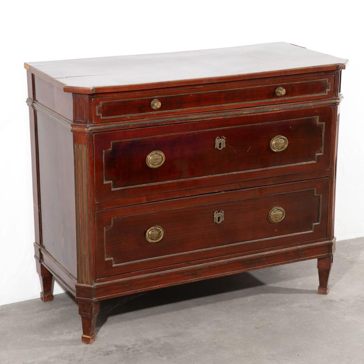 Hauptbild zu Objekt, Klassizistische Kommode, K-16A 35