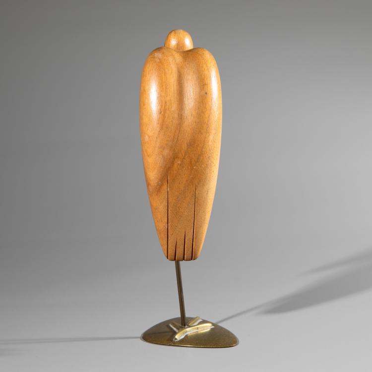 Bild 2 zu Objekt, Holzplastik 'Marabu', 1960, Franz Hagenauer, Hagenauer Wien, K-16B 616