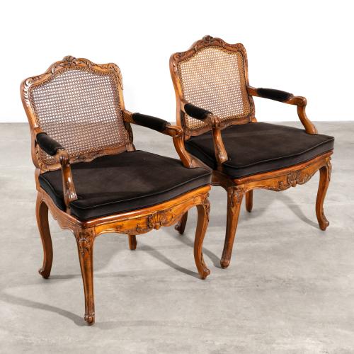 Paar Fauteuils Louis XV.