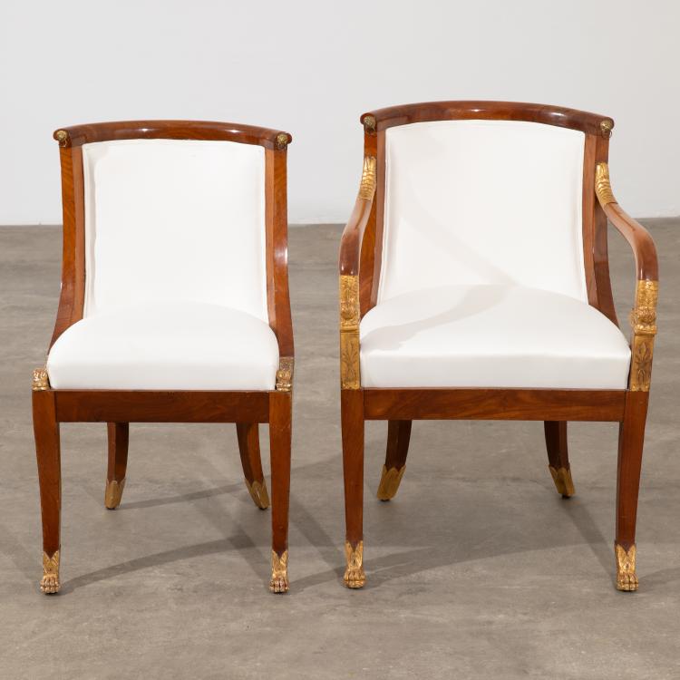 Bild 8 zu Objekt, Empire-style dining set, K-16A 43