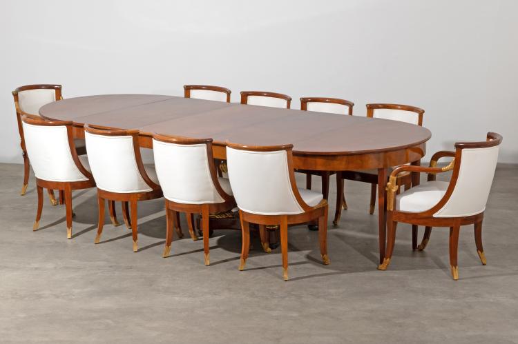 Bild 10 zu Objekt, Empire-style dining set, K-16A 43