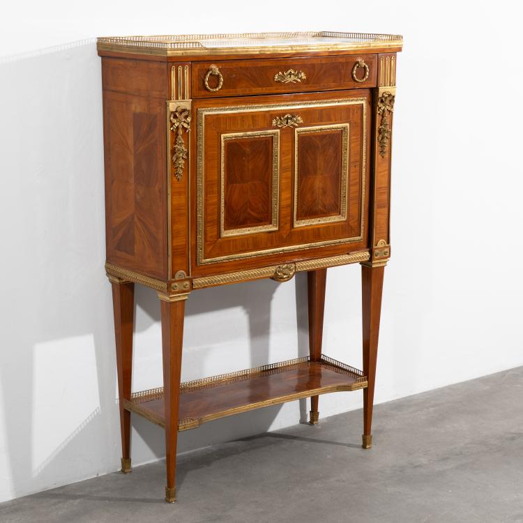 Hauptbild zu Objekt, Small ladies' secretary in Louis XVI style, K-16A 61