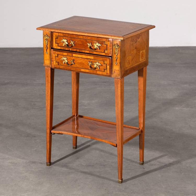 Hauptbild zu Objekt, Small side table in Louis XVI style, K-16A 45
