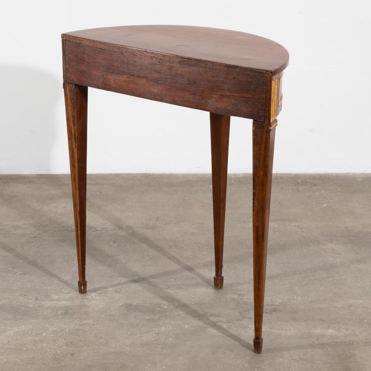 Bild 3 zu Objekt, Kleiner klassizistischer Demilune Konsoltisch, K-16A 28