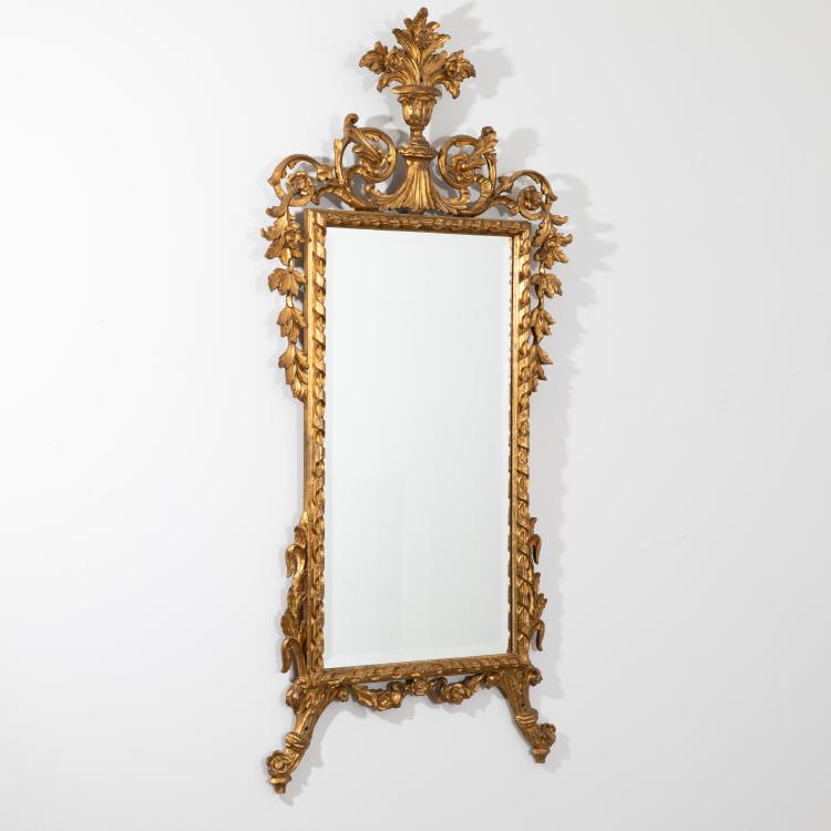 Hauptbild zu Objekt, Klassizistischer Wandspiegel, K-16A 20