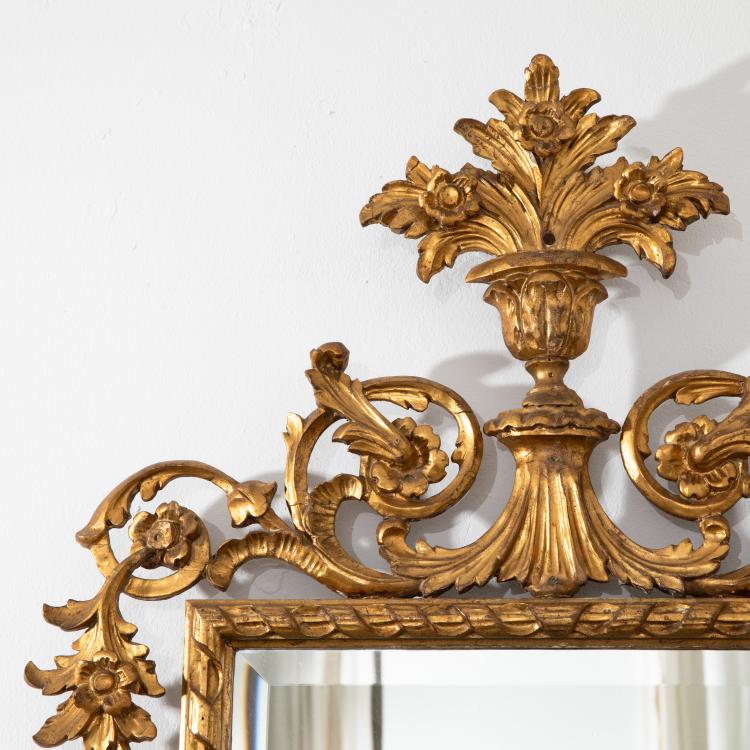 Bild 2 zu Objekt, Klassizistischer Wandspiegel, K-16A 20