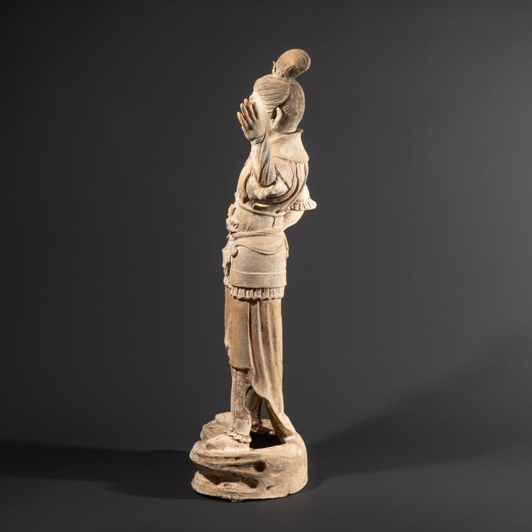 Bild 2 zu Objekt, Figur eines W&auml;chters (Lokapala), K-16A 4