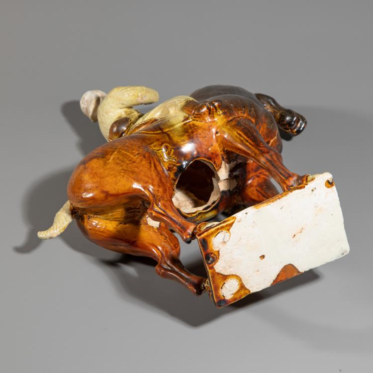 Bild 4 zu Objekt, Figur eines Pferdes mit Reiter, K-16A 2