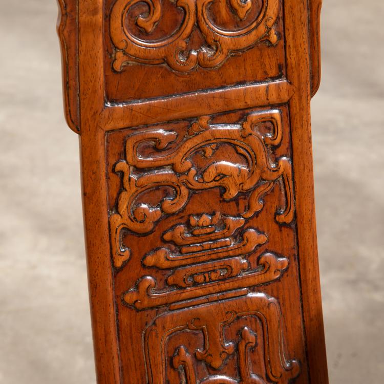 Bild 1 zu Objekt, Paar St&uuml;hle mit hufeisenf&ouml;rmiger Lehne (quanyi), K-16A 7