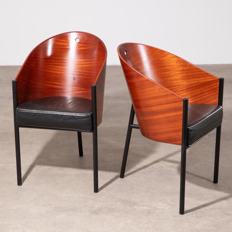Hauptbild zu Objekt, 2 Chairs modell Costes, Philippe Starck, Driade, K-16O 104