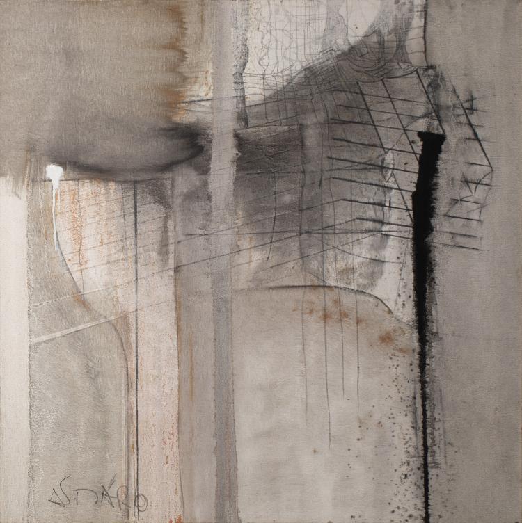 Hauptbild zu Objekt, Abstract Composition, 1980s, K-16O 96