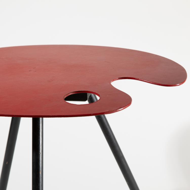 Bild 1 zu Objekt, Bois Manu, side table model Palette for the Brussels World's Fair 1958, Lucien De Roeck, Bois Manu, K-16O 41
