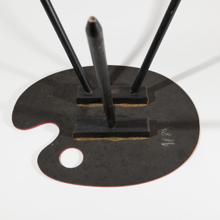 Bild 3 zu Objekt, Bois Manu, side table model Palette for the Brussels World's Fair 1958, Lucien De Roeck, Bois Manu, K-16O 41