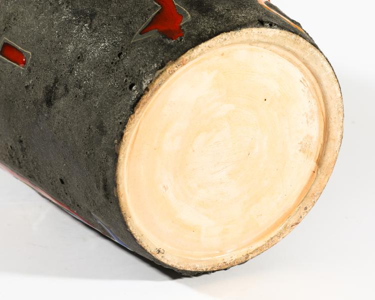 Bild 4 zu Objekt, Vase mit Emailledekor, Italien, K-16O 44