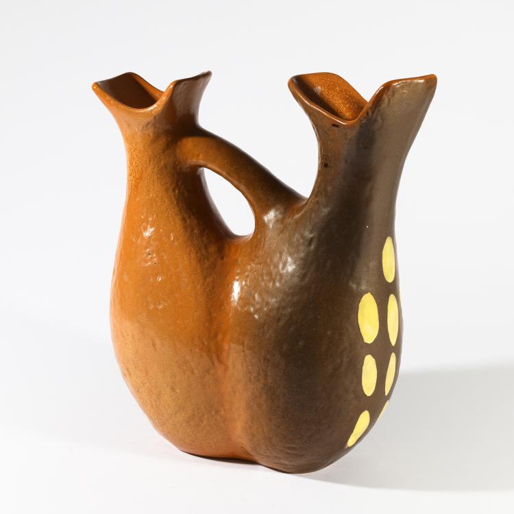 Hauptbild zu Objekt, Doppel Vase. Keramik, Richard Ginori, Richard Ginori, K-16O 126
