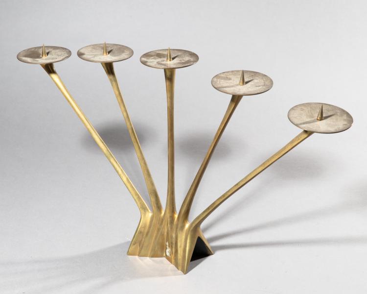 Hauptbild zu Objekt, Brass Candelabra, K-16O 29